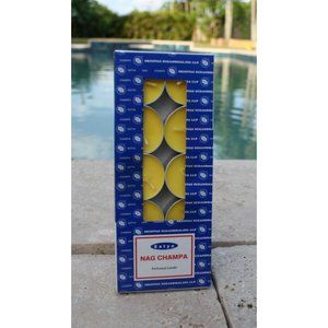 Satya nag Champa Perfumed T-Lite Candles